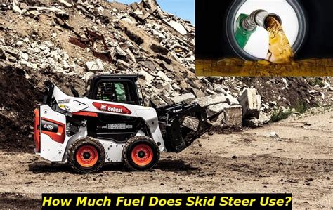 how much diesel does a skid steer use|bobcat diesel fuel consumption.